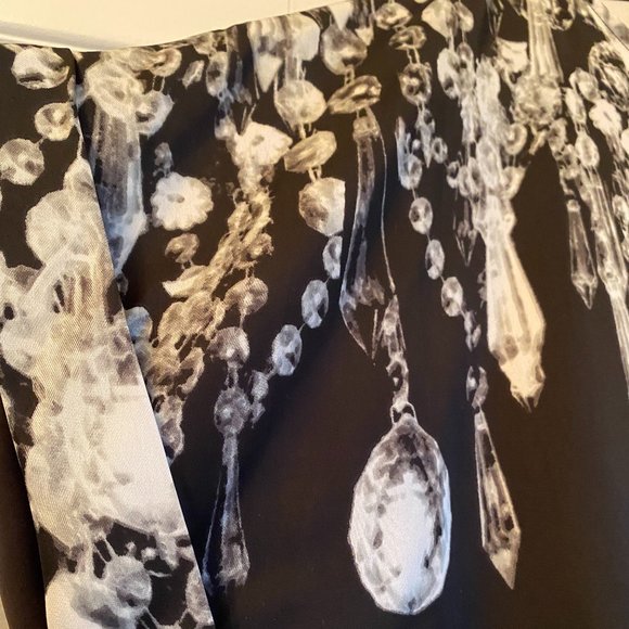she said Evening Blouse w/ Crystal Design Size XL - Picture 3 of 3
